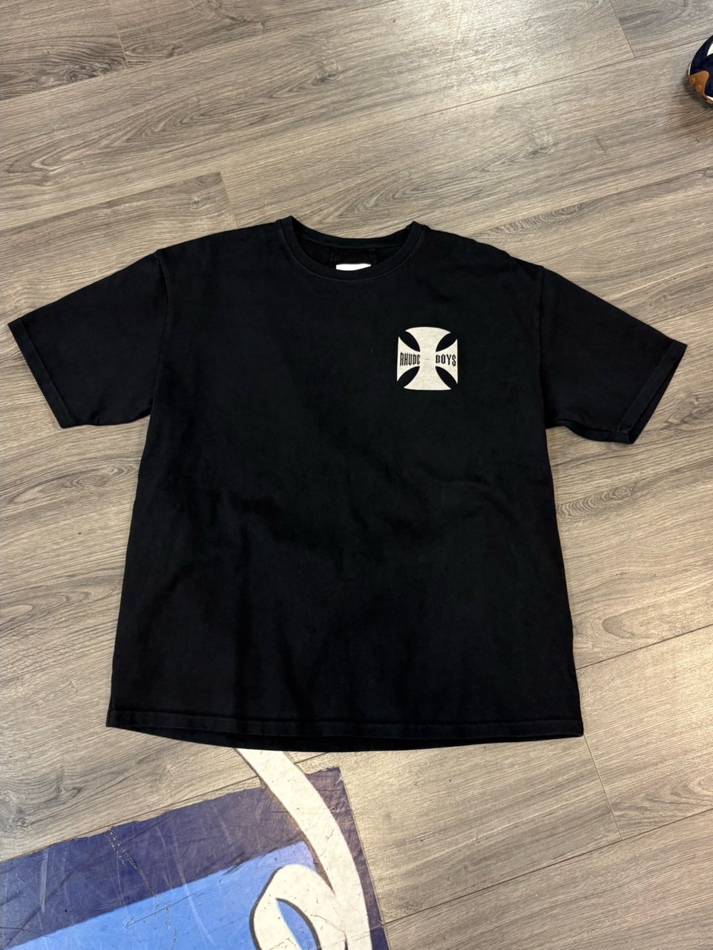 RHude “RHude boys” cross tee
